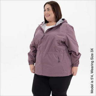 Women's Plus Size Rain Jacket - The Mystique - 1X-6X