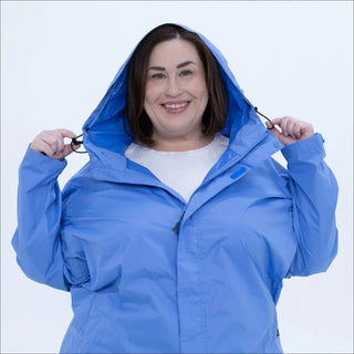 Women's Plus Size Rain Jacket – The POD - Packable, Lightweight, Waterproof, Sizes 1X–6X