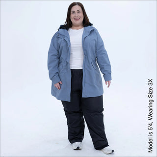 Women's Plus Size Rain Jacket & Trench Coat - The Berwick - Spring & Fall 1X-6X