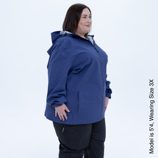 Women's Plus Size Rain Jacket - The Camden - 1X-6X