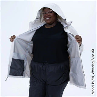 Women's Plus Size Rain Jacket - The Camden - 1X-6X