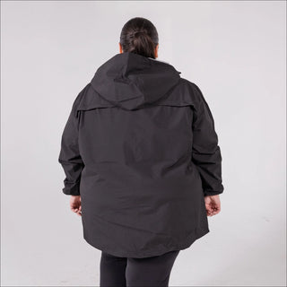 Women’s Plus Size 1X-6X Waterproof Rain Jacket Windbreaker coat Camden Spring Fall