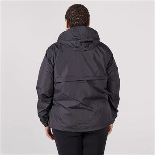 Women’s Plus Size Packable 1X-6X Windbreaker Rain Jacket