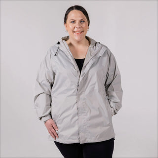 Women’s Plus Size Packable 1X-6X Windbreaker Rain Jacket