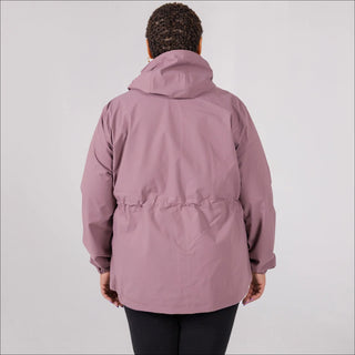 Plus Size 1X-6X Women's Rain Jacket Wind Breaker Mystique