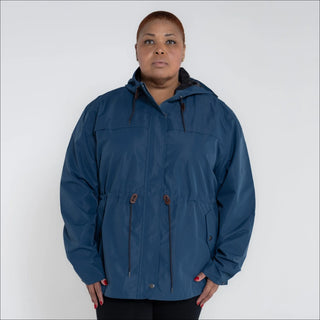Women’s Plus Size 1X-6X  Waterproof Rain Jacket Windbreaker Coat Manchester