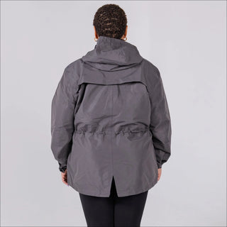 Women’s Plus Size 1X-6X  Waterproof Rain Jacket Windbreaker Coat Manchester