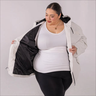 Women’s Plus Size 1X-6X  Waterproof Rain Jacket Windbreaker Coat Manchester