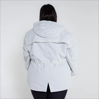 Women’s Plus Size 1X-6X  Waterproof Rain Jacket Windbreaker Coat Manchester