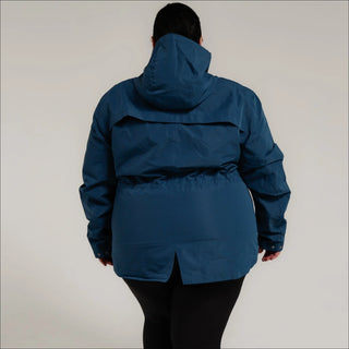 Women’s Plus Size 1X-6X  Waterproof Rain Jacket Windbreaker Coat Manchester