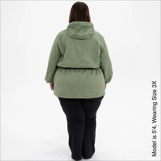 Women's Plus Size Rain Jacket - The Mystique - 1X-6X