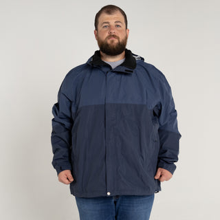 Men’s Big 3XL-7XL Rain Jacket Windbreaker Cloudburst  Coat Spring fall Snow Country Outerwear