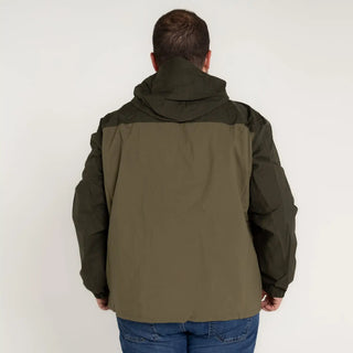 Olive green hooded jacket from Snow Country Outerwear 3X-7X men’s big rain jacket