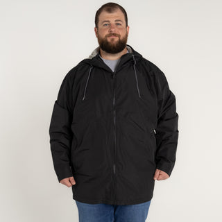 Men’s Big 3XL-7XL Rain Jacket  Windguard Windbreaker Coat Spring Fall