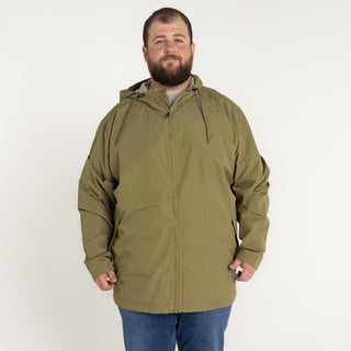 Men’s Big 3XL-7XL Rain Jacket  Windguard Windbreaker Coat Spring Fall