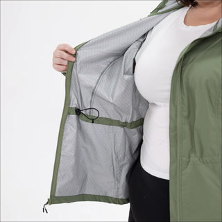 Women's Plus Size Rain Jacket - The Mystique - 1X-6X
