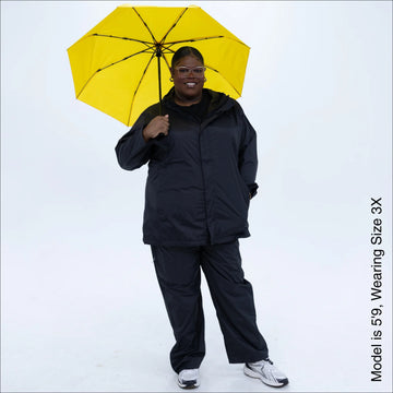 WATERPROOF RAIN JACKET  Packrite サイズ：XL Plus Size Rain Jacket 1X-6X | The POD Packable | Waterproof – Snow