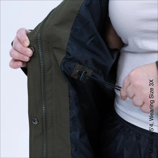 Women's Plus Size Rain Jacket & Trench Coat - The Berwick - Spring & Fall 1X-6X