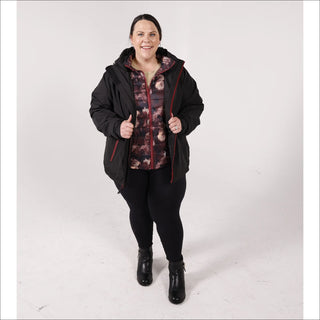 Women’s Plus Size 1X-6X Winter Down Alternative 3in1 Coat Jacket Snow Country Outerwear Alps