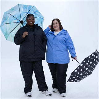 Women's Plus Size Rain Jacket – The POD - Packable, Lightweight, Waterproof, Sizes 1X–6X