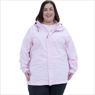 Women's Plus Size Rain Jacket – The POD - Packable, Lightweight, Waterproof, Sizes 1X–6X