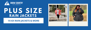 Plus Size Rain Jacket Hero Image