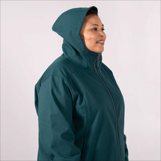 Women’s Plus Size 1X-6X  Micro Fleece Soft Shell  Updated Jacket Coat Spring or Fall Outerwear