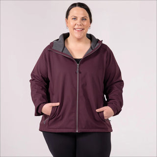 Women’s Plus Size 1X-6X  Micro Fleece Soft Shell  Updated Jacket Coat Spring or Fall Outerwear