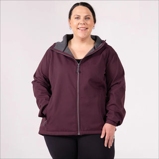 Women’s Plus Size 1X-6X  Micro Fleece Soft Shell  Updated Jacket Coat Spring or Fall Outerwear