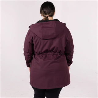 Women’s Plus Size Stowe 1X-6X Mid Length Soft Shell Jacket
