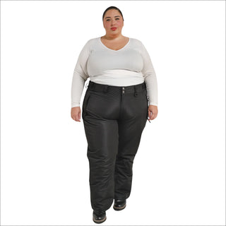 plus size snow pants 1X / Black