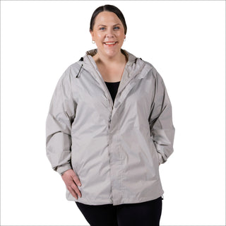 Women’s Plus Size Packable 1X-6X Windbreaker Rain Jacket
