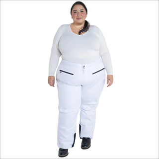 plus size snow pants 1X / White