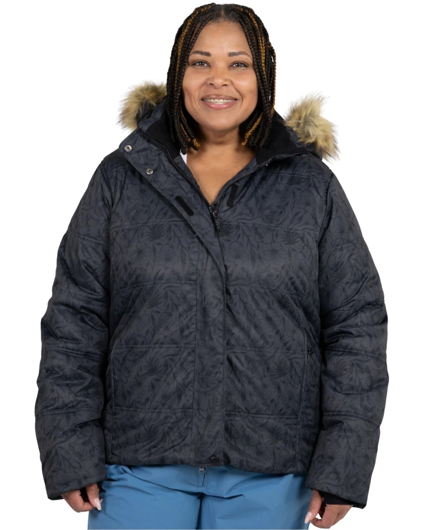 Snow Country Outerwear Womens 1X-6X Plus Size The Aspen Ski Jacket Coat