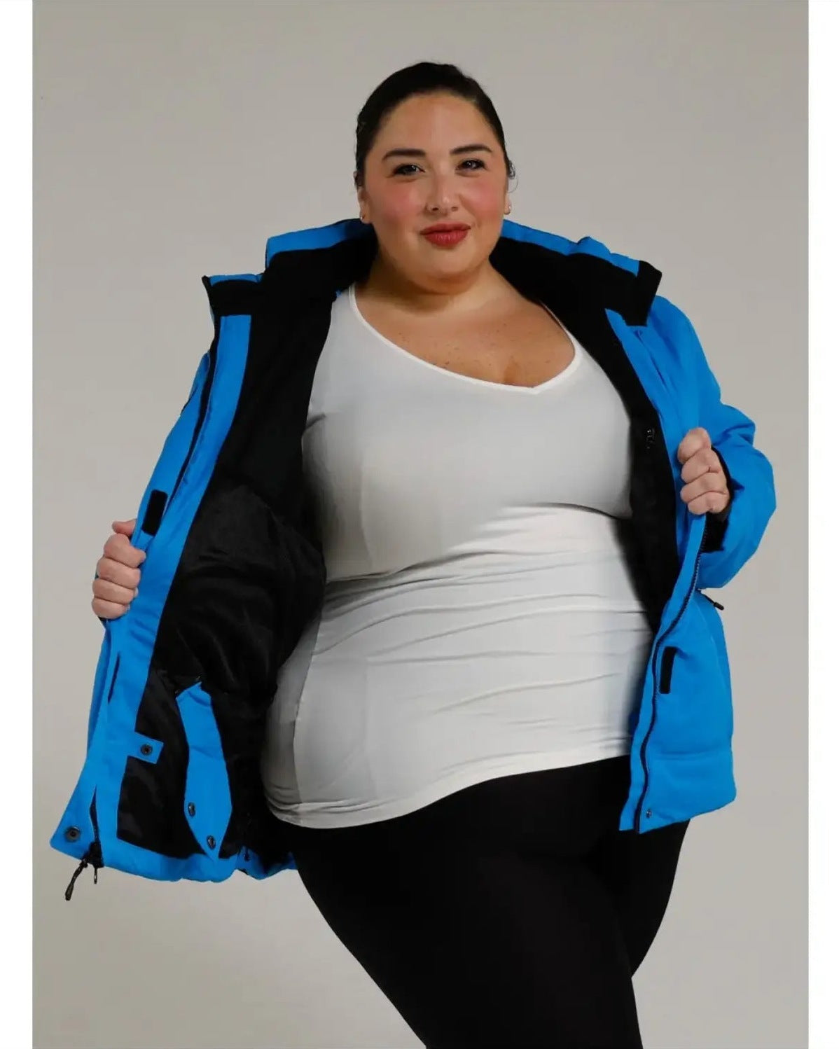 Blue winter jacket from Snow Country Outerwear Womens Aspen Ski Jacket Coat