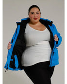 Blue winter jacket from Snow Country Outerwear Womens Aspen Ski Jacket Coat