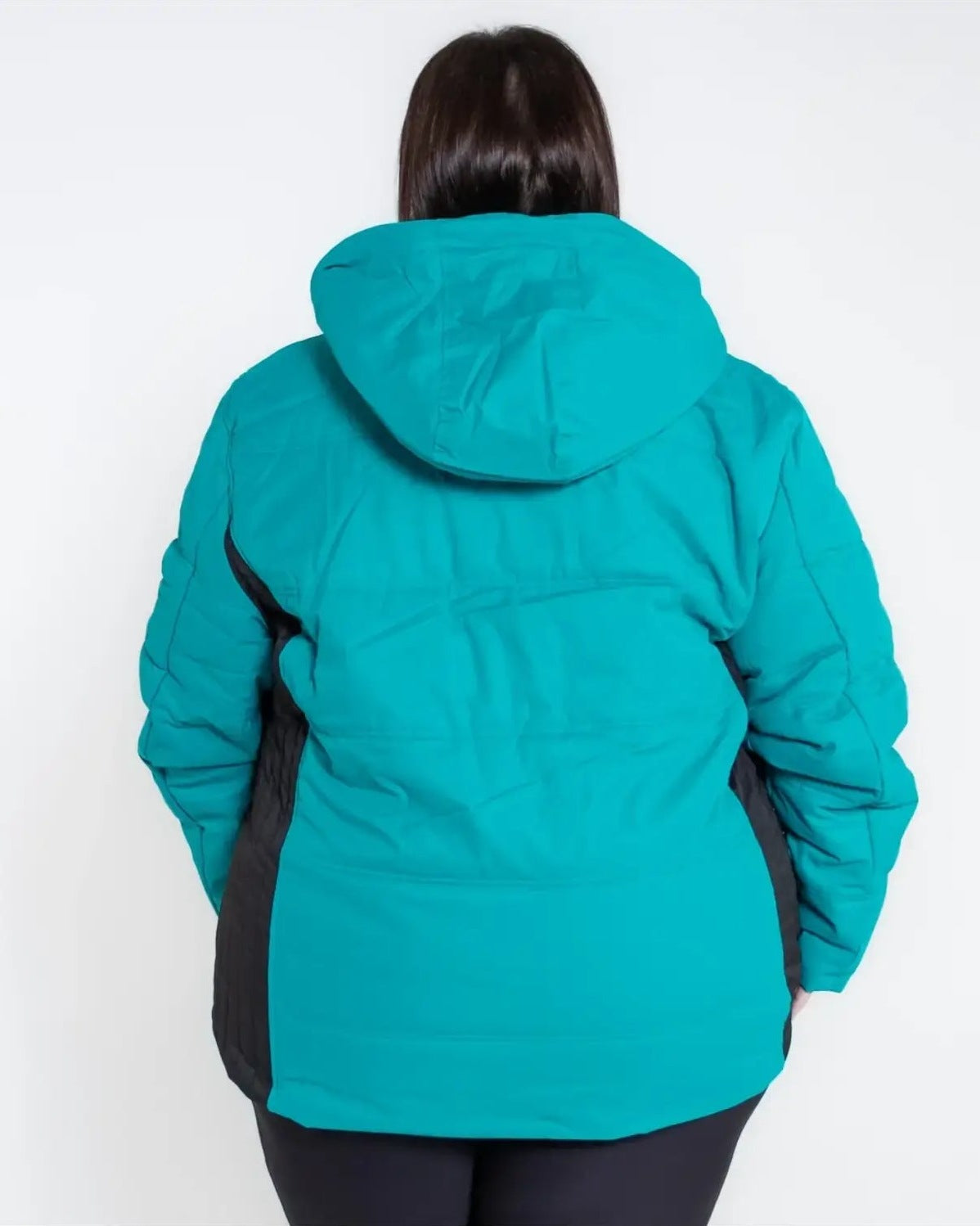 Teal hooded winter jacket from Snow Country Outerwear Womens Aspen Ski Jacket Coat