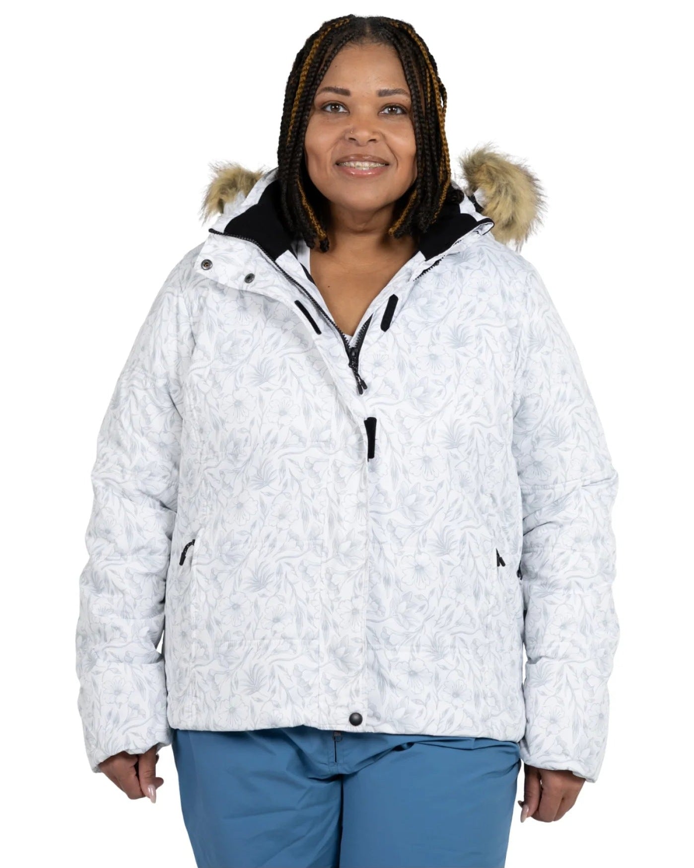 Snow Country Outerwear Womens 1X-6X Plus Size The Aspen Ski Jacket Coat