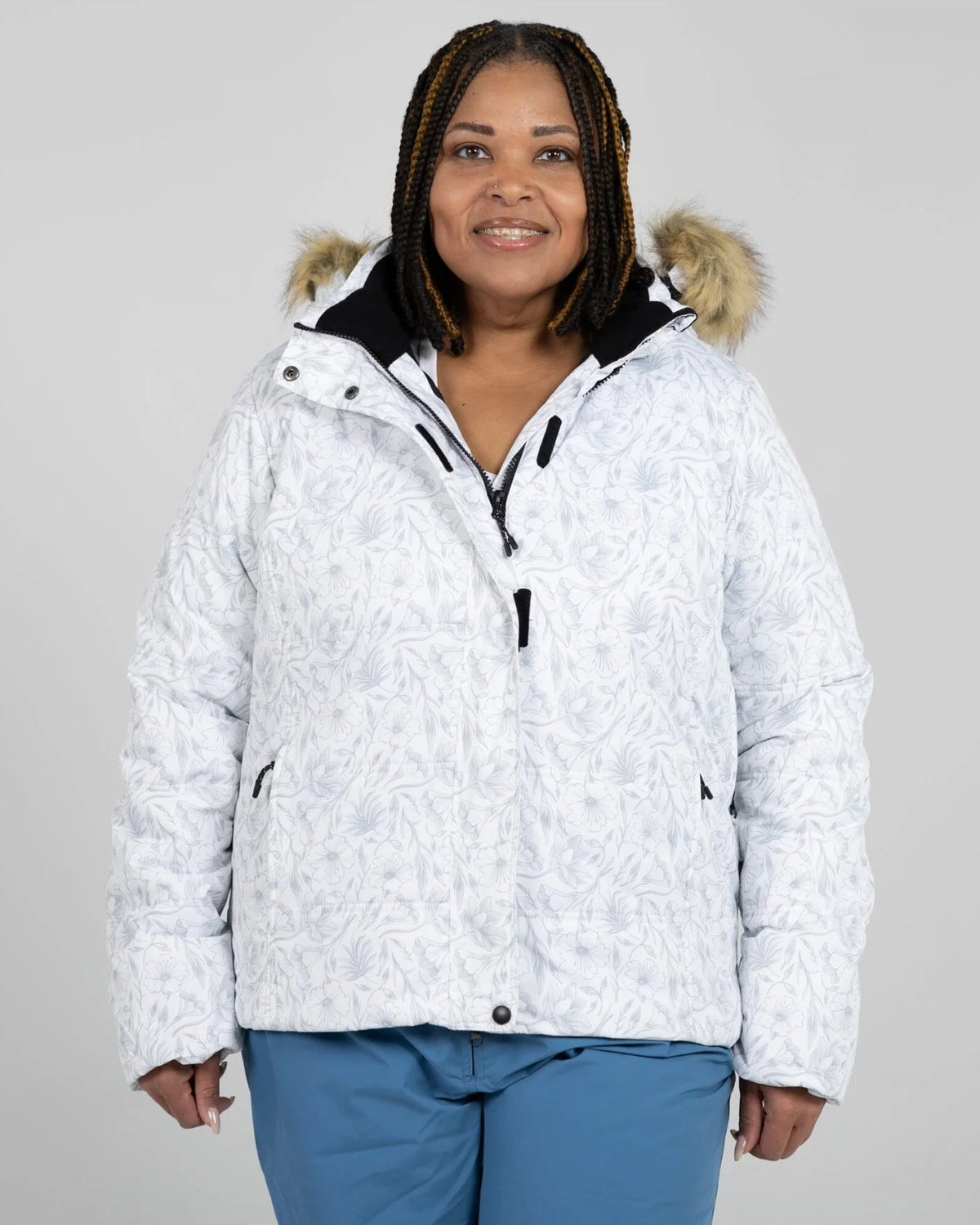 Snow Country Outerwear Womens 1X-6X Plus Size The Aspen Ski Jacket Coat