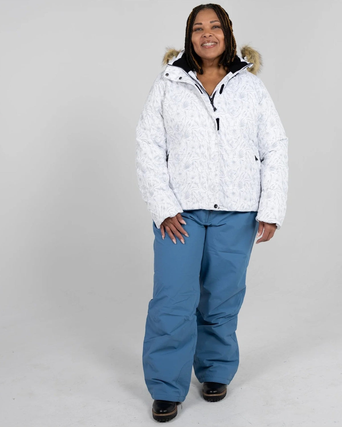 Snow Country Outerwear Womens 1X-6X Plus Size The Aspen Ski Jacket Coat