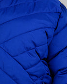 Midnight Blue The Axtell plus size hooded winter parka, sizes 1X to 6X, chevron quilting detail