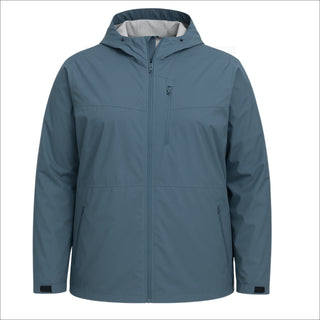 Mens Big Rain Jacket Waterproof Hooded 2XL-7XL Mystique