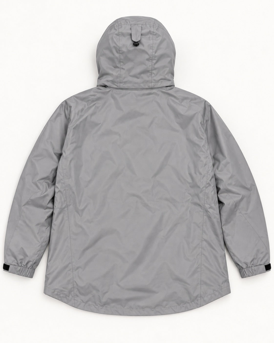 Grey/ Black Cascade big and tall 3 in 1 winter jacket, 2XL to 7XL, outer shell, back
