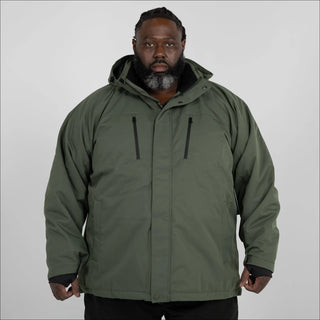 Snow Country Outerwear Mens Big Siberian III Insulated Winter Soft Shell Jacket Coat 2XL - 7XL