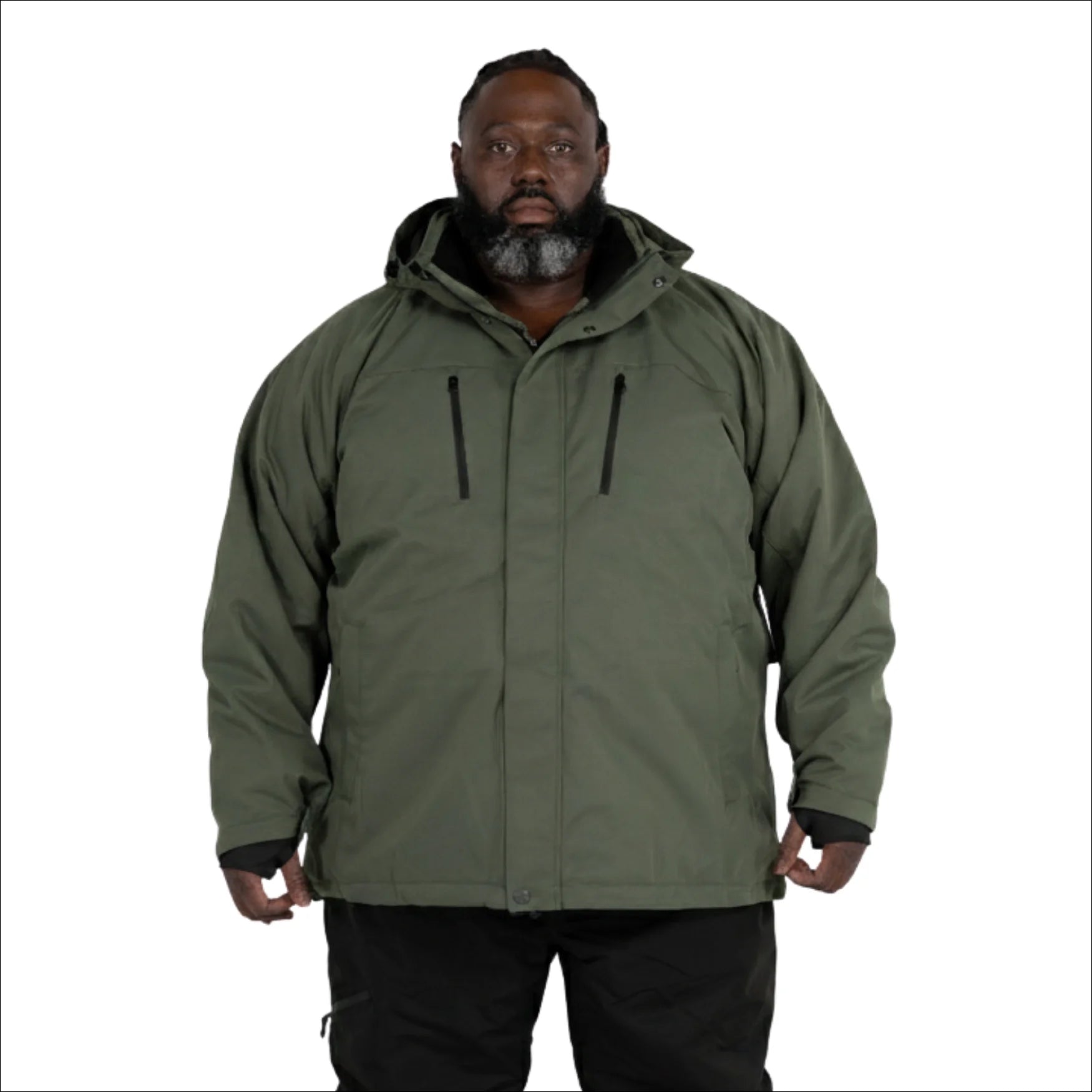 Snow Country Outerwear Mens Big Siberian III Insulated Winter Soft Shell Jacket Coat 2XL - 7XL