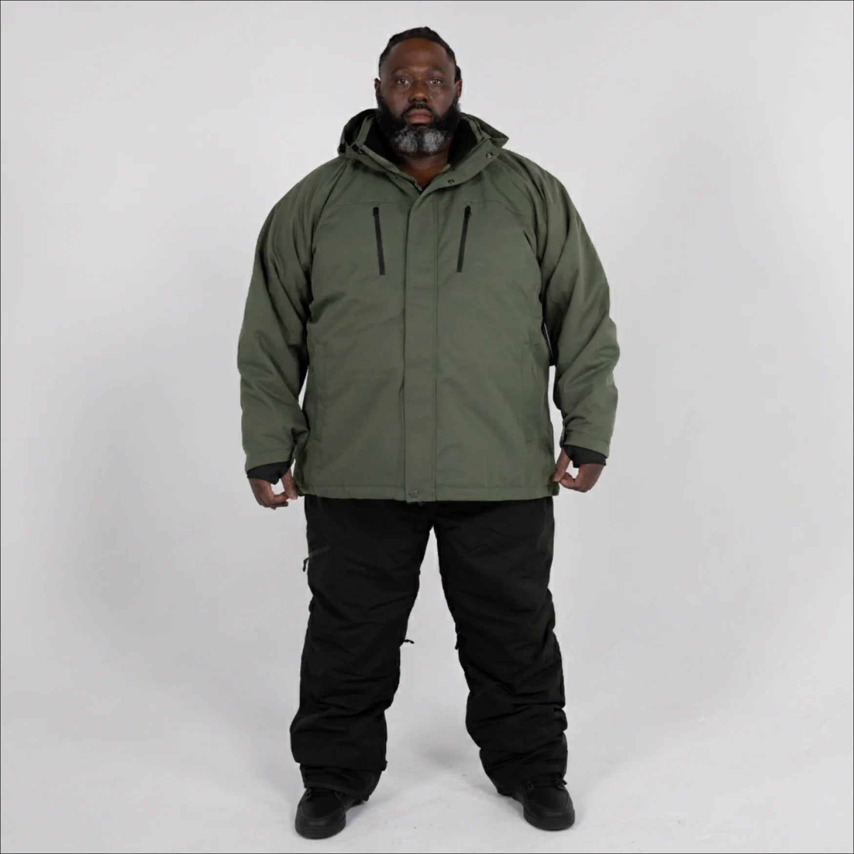 Snow Country Outerwear Mens Big Siberian III Insulated Winter Soft Shell Jacket Coat 2XL - 7XL