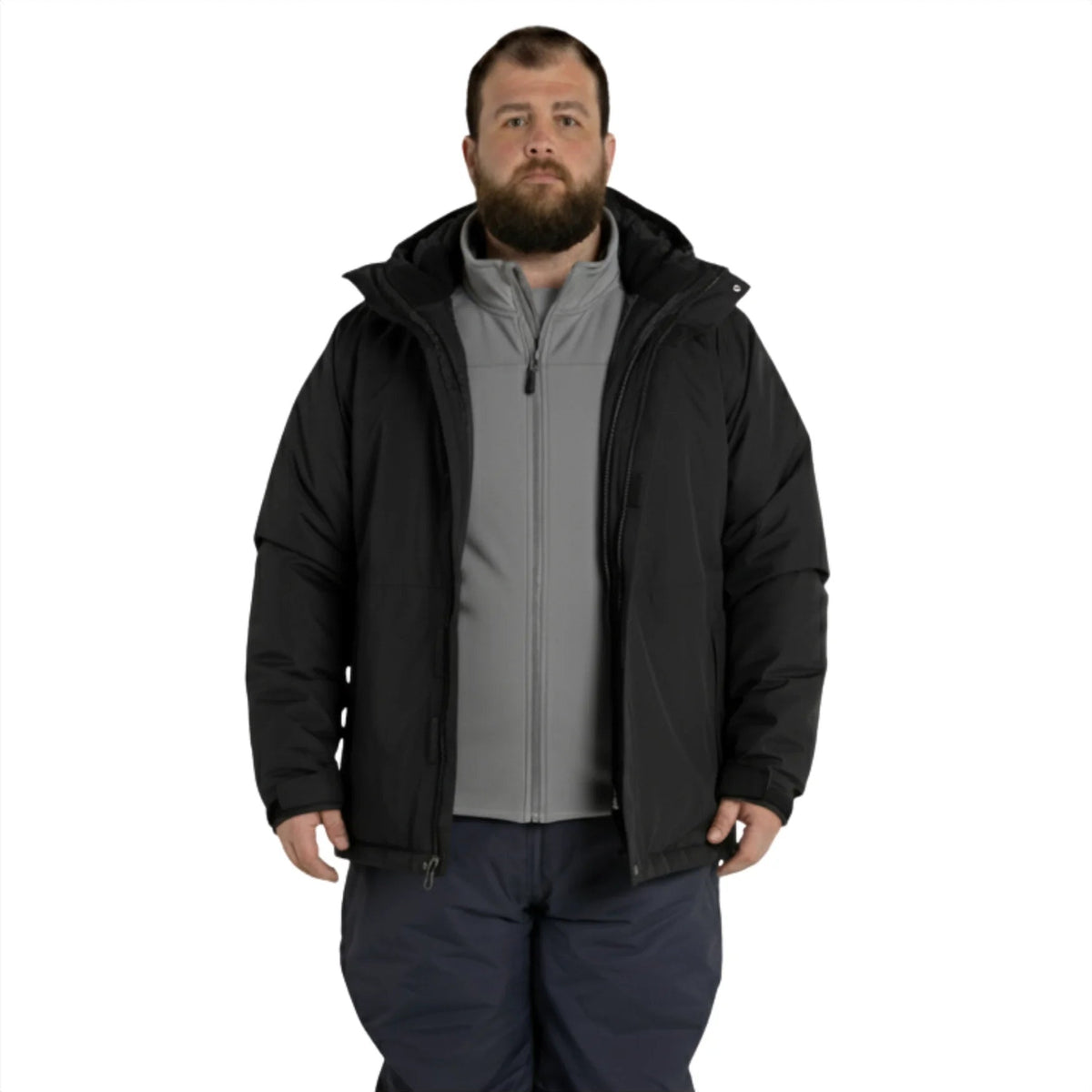 Snow Country Outerwear Men's 3in1 Winter Coat Cascade 3XL-7XL