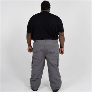Snow Country Outerwear Men's Big 2XL-7XL Cargo Snow Ski Pants