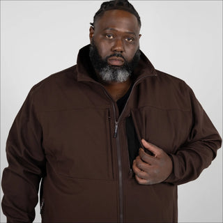 Snow Country Outerwear Mens Big 2XL-7XL Soft Shell Fleece Lined Jacket Classic