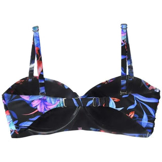 Floral print bikini top from Heat Women’s Bandeau Bikini Swimsuit Top 38-42 E F Cup
